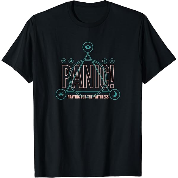 Panic! At The Disco - Lightning T-Shirt : Amazon.co.uk: Fashion
