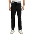 Jockey 9510 Men's Super Combed Cotton Rich Slim Fit Mid Rise Trackpants with Side and Back Pockets