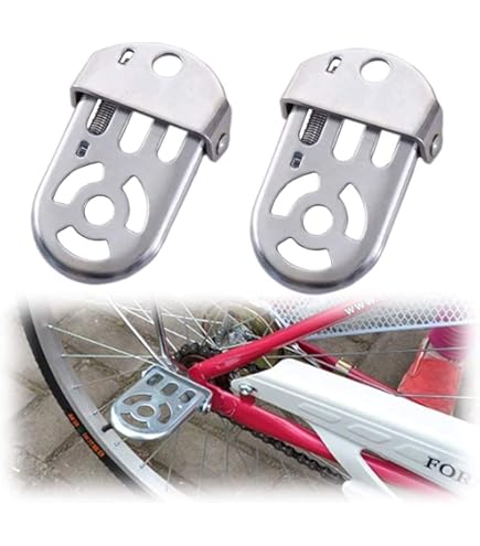 Porte-vélos,Repose-pieds De Vélo Réglable De 34 à 41cm, Support De