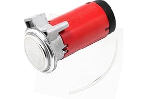 YIYIDA Air Compressor Automotive Compressor Air Pump Horn 12V red Motor Car Horn Compressor Kit Chromed Air Horn Compressor Car horn motor for Any Air horn Trucks Lorry Car Train Boat Horn ect