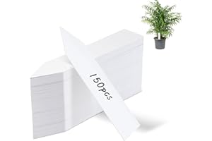 NIEITRK Etiquette Plante,Etiquette Jardin,150 Étiquette Potager,Etiquettes En Plastique Pour Plantes,Etiquette Jardin Imperméable,Etiquette Jardin Exterieur Pour Potager,Potager Exterieur,Semis