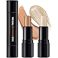 ONLYOILY concealer contour highlighter stick contour stick,face highlighters,double-end make up concealer contouring sticks cream (#06)