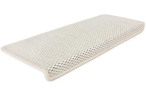 ‎KETTELSERVICE-METZKER Kettelservice-Metzker Stufenmatten Treppenmatten Göteborg Rechteckig Hellbeige 15 Stück im Set