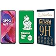 GlassVerse 18D Tempered Glass With Inbuilt Airbag Borders For Oppo A74 5G(Pack Of 1)With Free Installation Kit. Full Screen Coverage. If Received Damaged-6.43 Inch