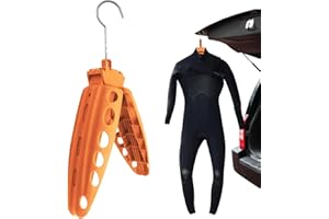Richolyn Foldable Wetsuit Hanger | Surfing Suit Hangers Scuba Diving Accessory,Foldable Surfing Suit Hangers Scuba Diving Accessory Folding Vented Hanger