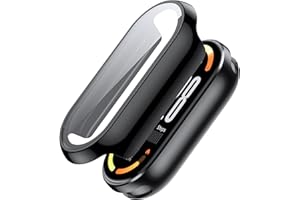 FDHYFGDY Hülle für Xiaomi Smart Band 10 Schutzhülle mit Displayschutz, Hard Anti Kratz Ultradünne, Schutzfolie Kompatibel mit Xiaomi Smart Band 10 - Transparent
