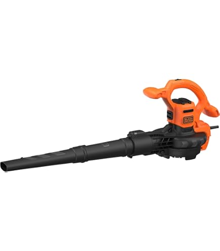 Black+Decker Gebläsesauger 2600 W – 3-in-1 Mit 40 Liter Sack, 315 Km/h