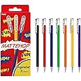 Pentel Mattehop 1.0mm Gel Roller 7pc Wallet - Original Colours