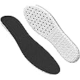 YOMITH Arch Supports Insole, Feet Foam Soft Breathable Honeycomb Shoe Inserts Relieve sole, Flat Feet, High Arch, Shock Absorption and Cushioning, Mens & Womens (39-40, Black)
