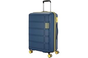 Kamiliant by American Tourister Harrier Zing 68 cms Medium Check-in (PP) Hard Sided 8 Wheels Spinner Luggage/Suitcase/Trolley