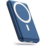 Power Bank 10000mAh, YAGOPAL Caricatore Portatile Wireless Magnetico, Powerbank Wireless 15W Batteria Esterna con PD 22.5W US