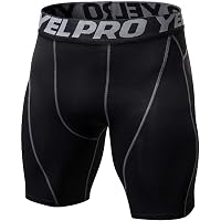 Mens Shorts Leggings Quick Dry Slim 