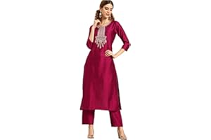 KARTUTVA Kurti Set für Damen, indisches Partykleid, Kurta mit Palazzo-Hose, Hosen-Set für Damen