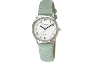 Ravel - Montre de Tous Les Jours aux Couleurs Pastel pour Femmes - Quartz Analogique - R0137