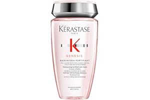 KERASTASE KÉRASTASE Genesis - Bain Hydra-Fortifiant - Shampoing Fortifiant Anti-Chute - Purifie & Renforce - Aminexil - Edelweiss & Racine de Gingembre - Cheveux Fins & Fragiles Sujets À La Chute