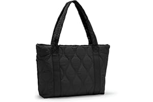 BOXSAM Women Handbag Tote Bag, Large 14 Inch Laptop Bags Shoulder Bag with Zipper Waterproof Lightweight Stylish Handbags for School Work Travel Shopping.…