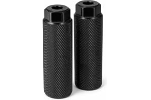 2 Pcs Bike Pegs Aluminum Alloy Anti-Skid Lead Foot Bicycle Pegs BMX Pegs for Mountain Bike Cycling Rear Stunt Fit 3/8 inch Axles Bike Accessories Bmx Bike