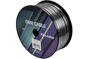 EUROLITE Sommer Cable 3030744U, Cavo DMX, 2 x 0,22, 100 M