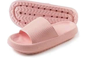 TOPALL Wolkenschuhe Damen Original,Cozyslides Wolken Damen Cloud Slippers Slides,Badeschlappen Badelatschen Damen Herren rutschfest Gummi,Hausschuhe Sandalen Sommer