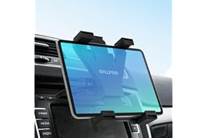 OHLPRO CD Slot Tablet Holder for Car, Universal 7-11" iPad Mount, Adjustable CD Player Tablet Mount for iPad Mini, Air, Pro 11, Galaxy Tab, Car Tablet Holder for Navigation & Entertainment