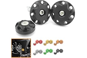 Heinmo Bouchon de couvercle de trou de boulon de carénage de cadre de moto pour Kawasa ki Z1000SX Z1000 Ninja 1000 2010-2019 2020