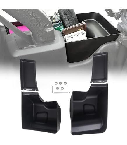 KUNGKIC 2Stück Flannel Autoablage Seiten Kofferraumtrennwand Compatible with Volvo XC60 Zubehör Auto Organizer Bag Box Innenbereich für 2012 2013 2014 2015 2016 2017