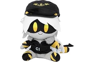 MYJIO Juguete de Peluche Murder Drones, Juguetes de Peluche Uzi de Dibujos Animados, muñeca de Peluche Murder Drones, Personaje de Anime N/V Almohada de Figura de Felpa, para niños, fanáticos & Regalos