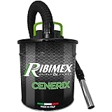 Ribimex HEPA Aspiracenere elettrico Cenerix, 18 L, 1200 W - PRCEN003/1200