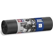 USAMS - Sacchetti Per Rifiuti Per Cani, 300 Pezzi, Rinforzati, 15 X 20 Rotoli 150 Nero 150 Verde - Foto 7