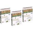 Livebasil Overseas Nirdosh Herbal Dhoompan Pack of 3, Light Green, with Filter Small, Tobacco free Herbal cigarette 20 Sticks (Pack of 3 x 20 Sticks)