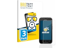 BROTECT Protector Pantalla Cristal para Datalogic Memor 10 Protector Vidrio (3 Unidades) - [Dureza 9H, Anti-Arañazos]