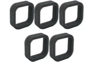 CWOQOCW Esponja de filtro de aire fiable para varias desbrozadoras, 5 unidades, tamaño 50 mm x 43 mm