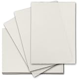Handgeschöpftes Büttenpapier A6 – 300 G/m², Baumwoll-Linters, 10 Bogen