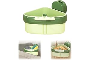 SoeUyd Passoire Evier, Passoire Evier Cuisine Déchets, Panier de Vidange pour Evier de Cuisine, passoire D'évier à Ventouse, Panier Amovible pour Evier de cuisine, pour le Lavage et le Rangement