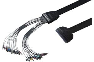 Rigol PLA2216 logic probe set (16 digital channels + 16 ground) for MSO5000 series oscilloscope