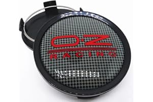 OBong 4 Piezas Coche Tapas Centrales Tapa Central del Cubo Compatible con para OZ 75mm Tapacubos Tapas Embellecedoras Centro,C-75mm