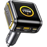 Aohi Superauto Ara&ccedil; İ&ccedil;i Şarjı,170W Hızlı Şarj &Ccedil;akmaklık Adapt&ouml;r&uuml;