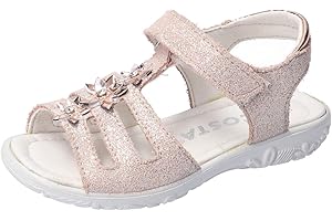 RICOSTA Mädchen Riemchensandalen Cleo, Kinder Sandalen, Weite: MITTEL