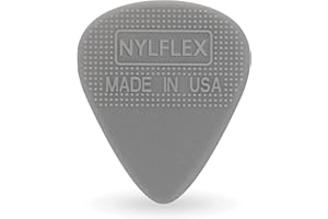 D'Addario 1Nfx2-10 Confezione da 10 Plettri Morbidi Planet Waves in Nylflex