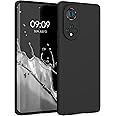 kwmobile Case Compatible with HONOR 50 Case - Soft Slim Protective TPU Silicone Cover - Black