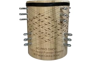 Jig Pro Shop Easy Assist Former Mandrel for Globe Knots (3" - 96 Facet)