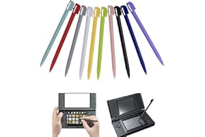 DAQIEPIN 10 Pièces Stylet pour Nintendo NDS DS Lite DSL NDSL (10 Couleurs)