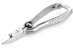 REMOS PROFESSIONAL BODY CARE REMOS Nail Pliers Made of Stainless Steel with Lock - for Thick toenails [12 cm]
