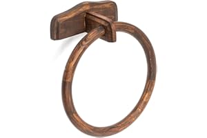 METAFORM Porta Asciugamano Ad anello in legno mod. Mathilde