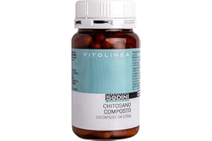 LABORATORIO SODINI FITOLINEA Chitosano Composto 120 Capsule - con Garcinia Cambogia e ViT. C - a Base di Estratti Vegetali