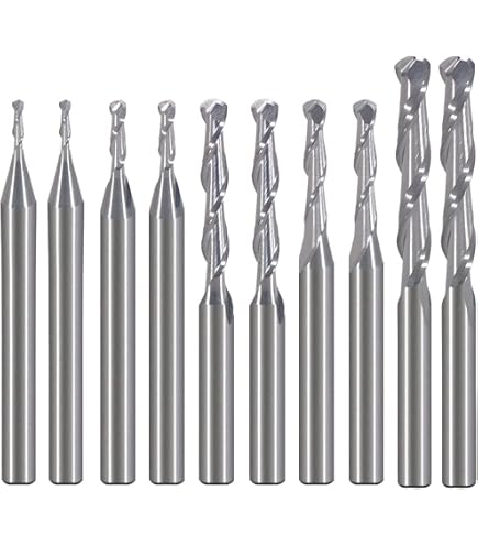 PAULIMOT Kugelkopffräser HSS-E Co5 – 6 Mm, 4-schneidig, Schaft 6 Mm, Für Innenradius 3 Mm