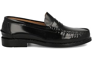 PAYMA - Mocasin de Piel para Hombre. Hechos en España. Zapato Clasico Antifaz y Borlas para Caballero. Piso de Goma Muy Flexible. Piel Florentic Antiarrugas