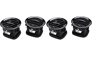 KIYSOJ 4 Unidad de CalefaccióN Interior del Coche una/C Rejilla de Salida de la Cubierta de VentilacióN de Aire para Opel Adam/Corsa D MK3 Cubiertas de VentilacióN