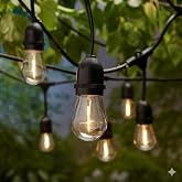 Sarmaşık 10 Ampull&uuml; LED Cata Dış Mekan Aydınlatma Seti - 5 Metre IP44 Suya Dayanıklı - 3200K G&uuml;n Işığı E27 Duy - Bah&ccedil;e, Teras