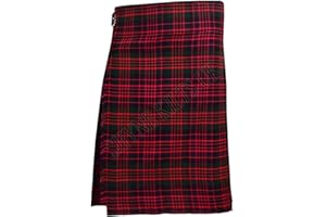 SHYNE KILTS U.K Herren Schotten Rock Gr. 106,7 cm, RED/MARRON